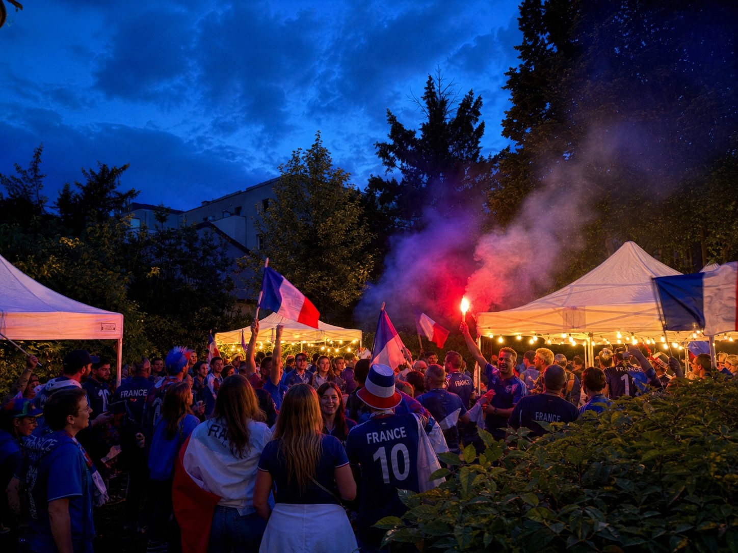 Ambiance match de foot